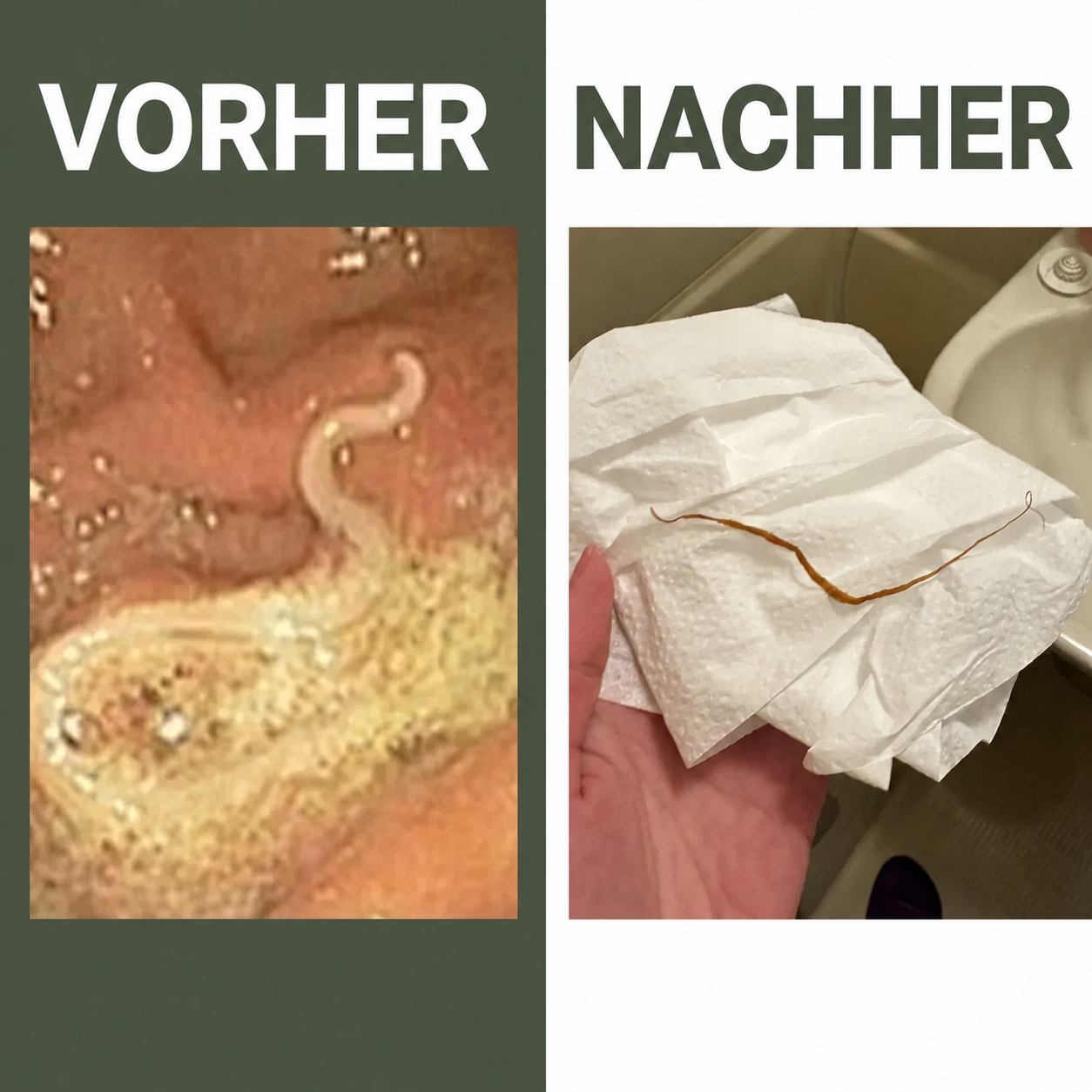 Detox-Pack mit Rizinusöl