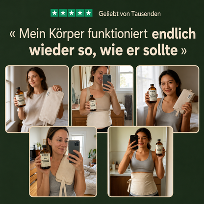 Detox-Pack mit Rizinusöl